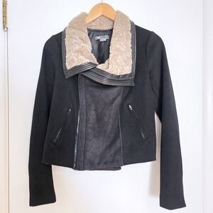 Vince Wool Shearling Jacket Small